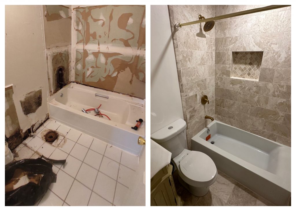 Bathroom remodeling from solution handyman 